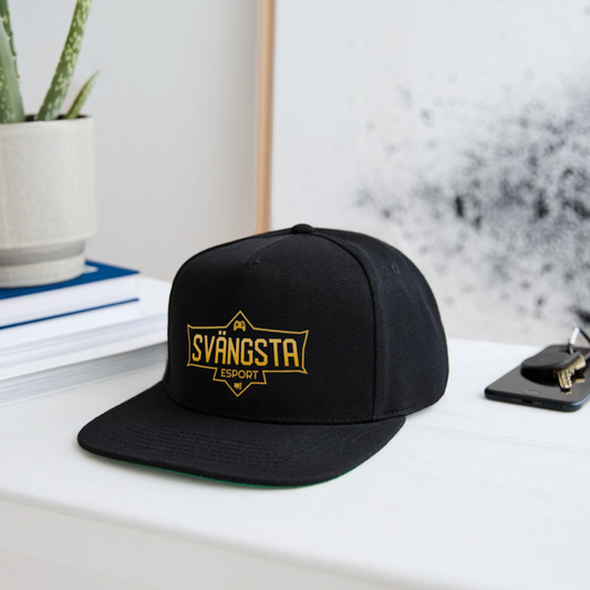 Svängsta Snapback - svart/svart