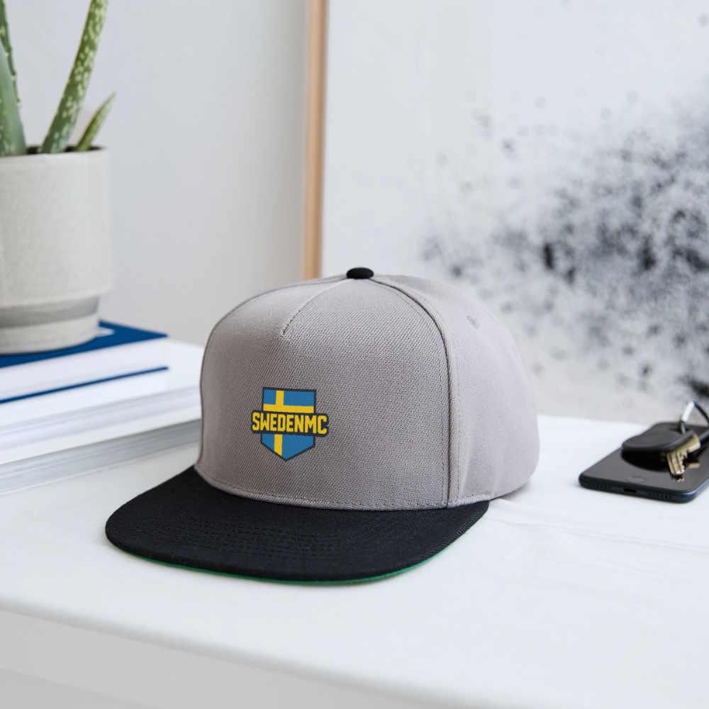 Snapbackkeps SwedenMC - grafitgrå/svart