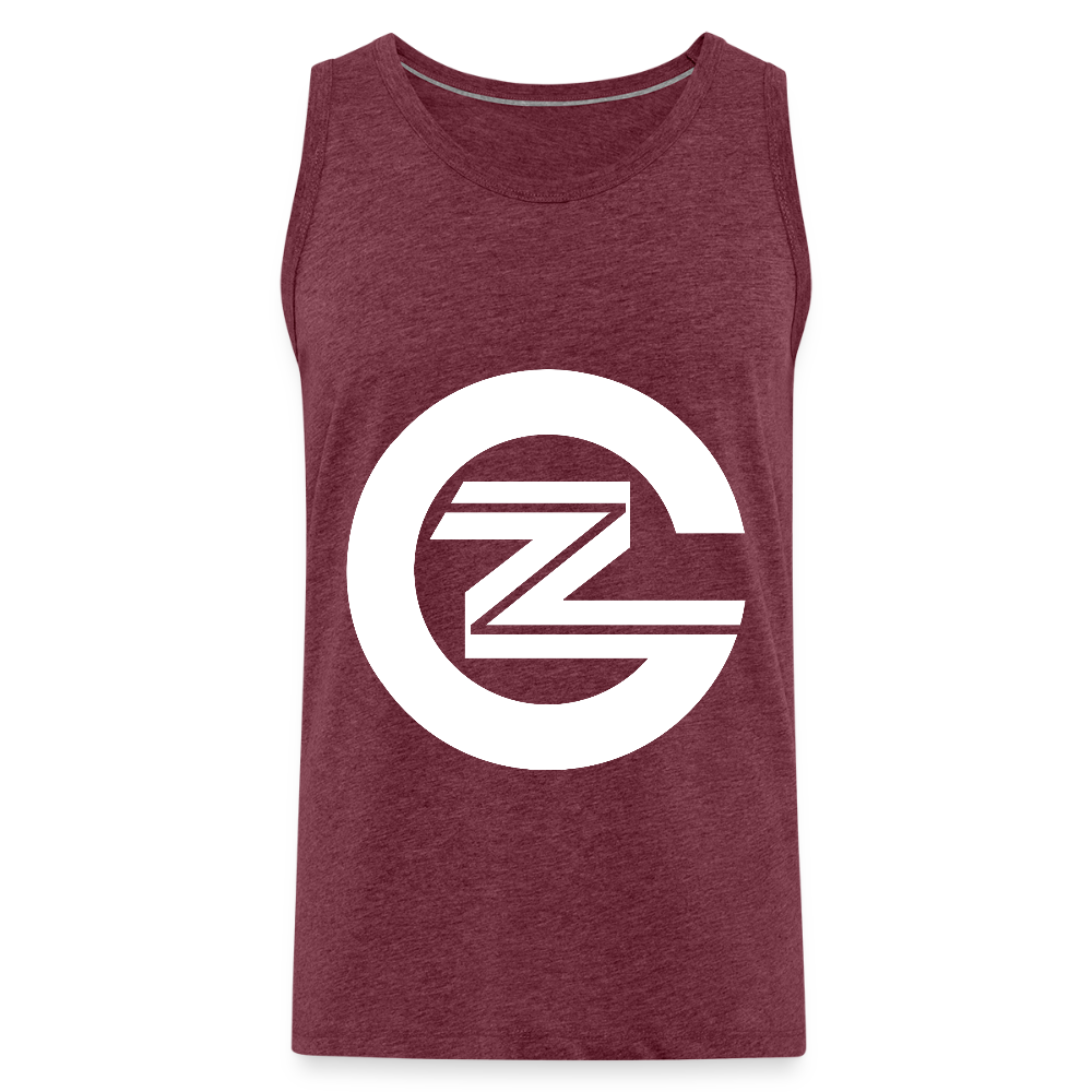 GameZone Tank Topp - bordeauxmelerad