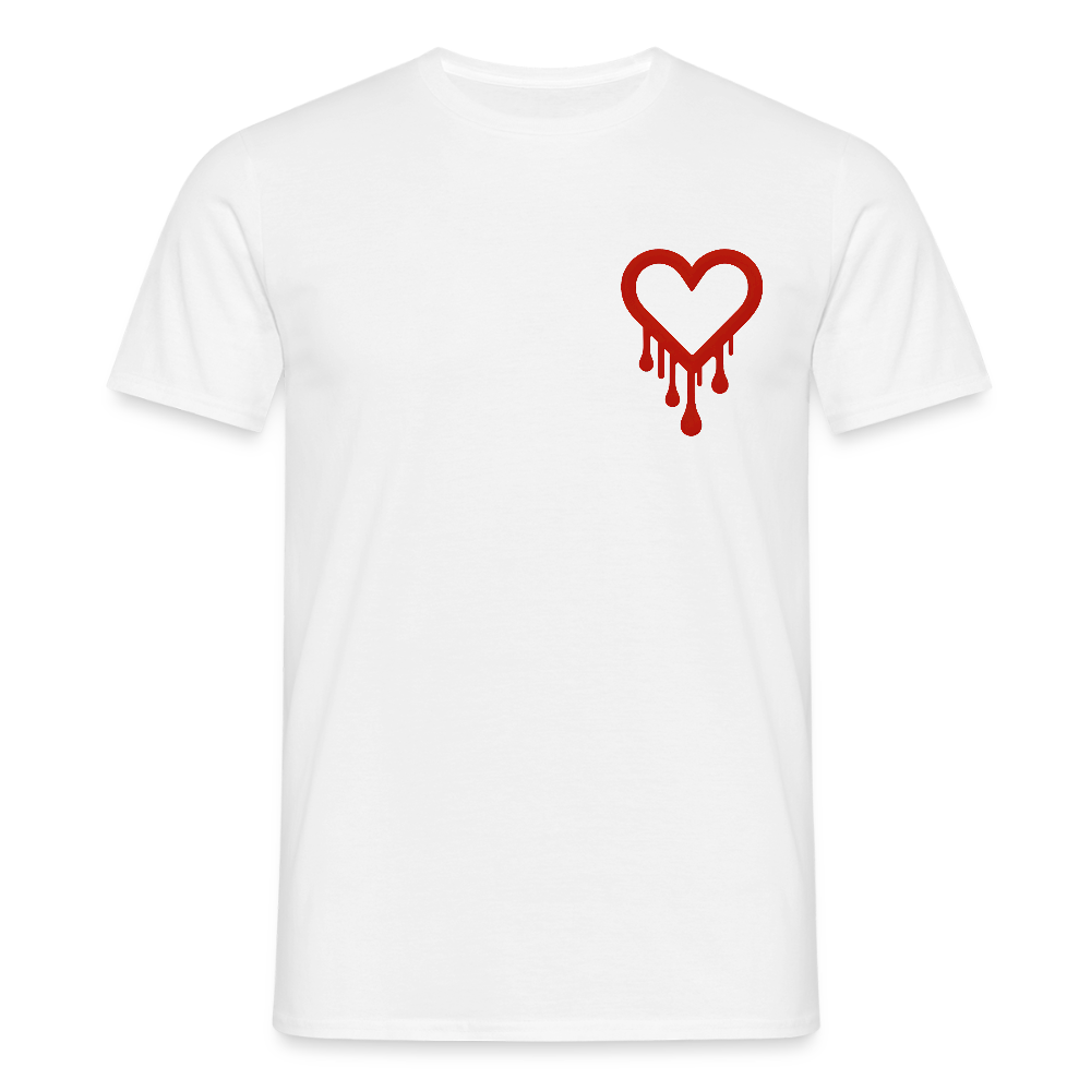 T-shirt Heart TJstark - vit