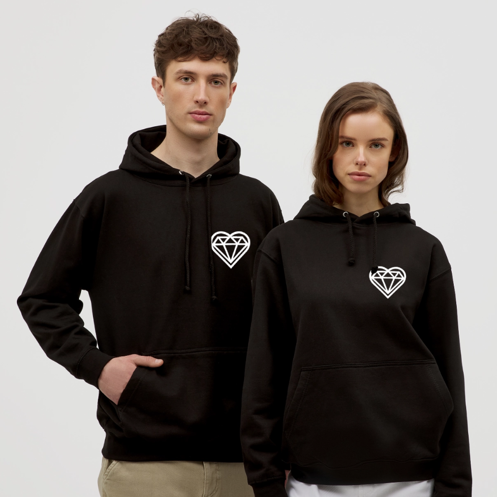 HoodieDiamond TJstark - svart
