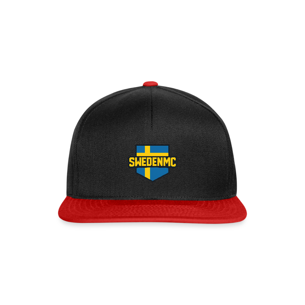 Snapbackkeps SwedenMC - svart/röd