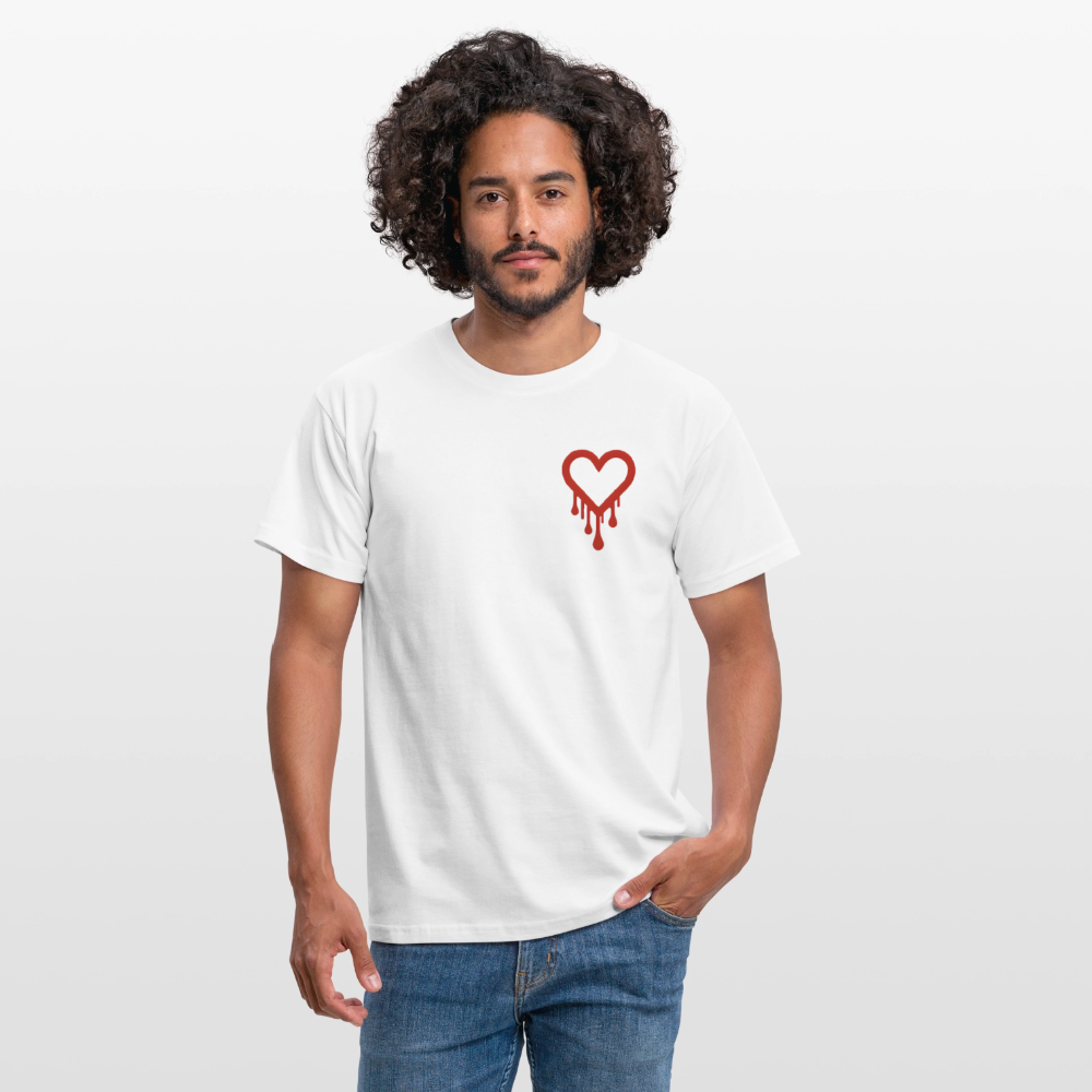T-shirt Heart TJstark - vit