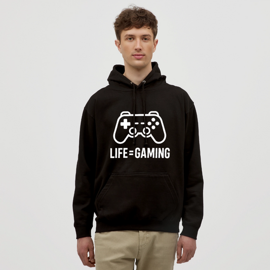 LIFE = GAMING - svart