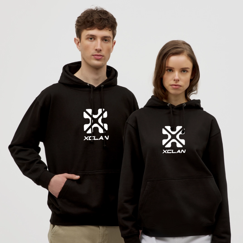 Hoodie XCLAN - svart