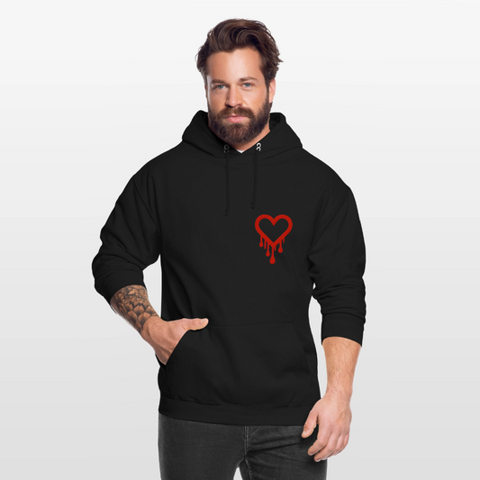 HoodieHeart TJstark - svart