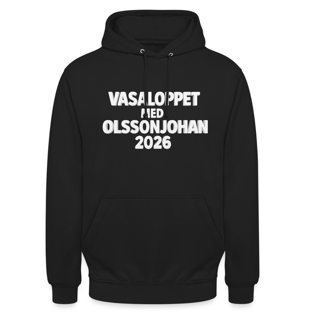 Hoodie Vasaloppet - svart