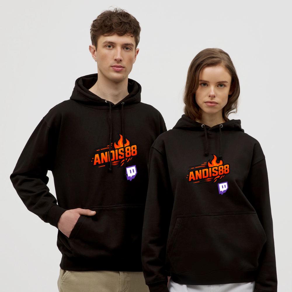 Luvtröja Andis88 - svart