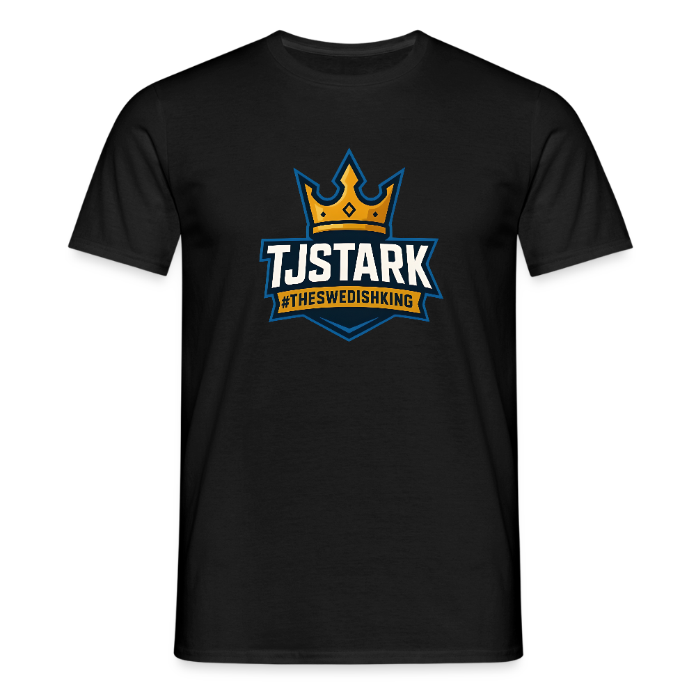 T-shirt Swedishking - svart