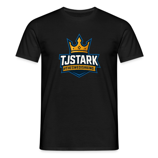 T-shirt Swedishking - svart