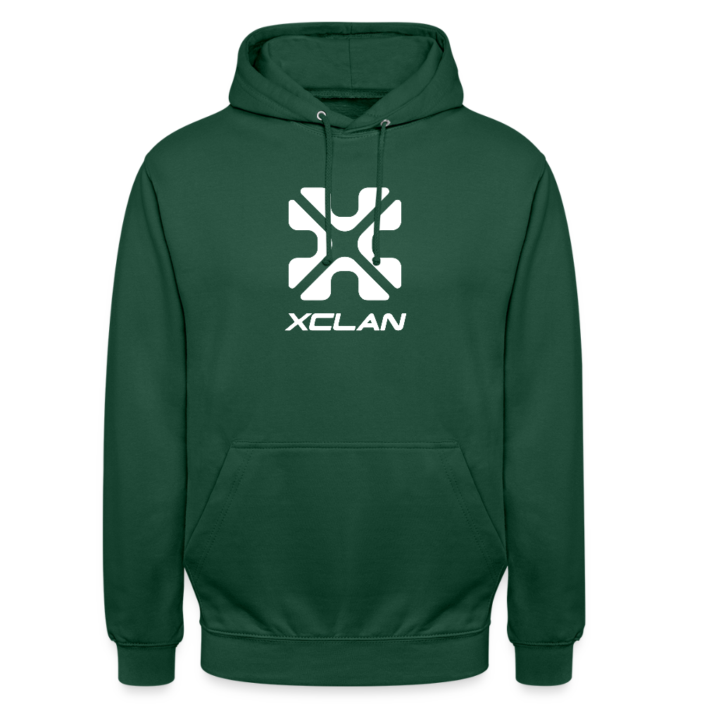 Hoodie XCLAN - buteljgrön
