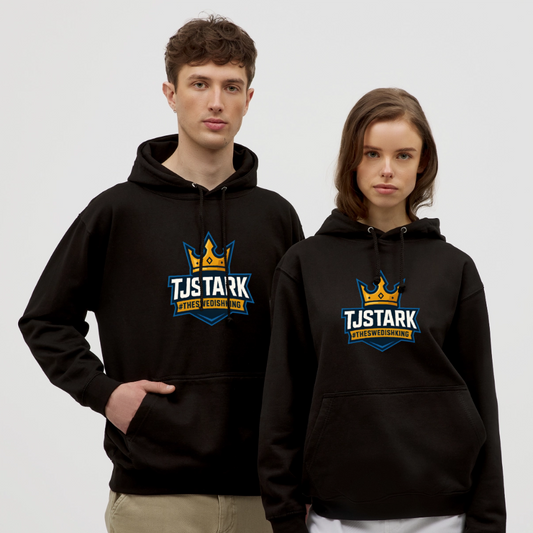 Hoodie Swedishking - svart