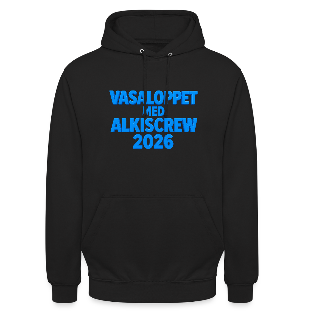 Hoodie Alkiscrew - svart