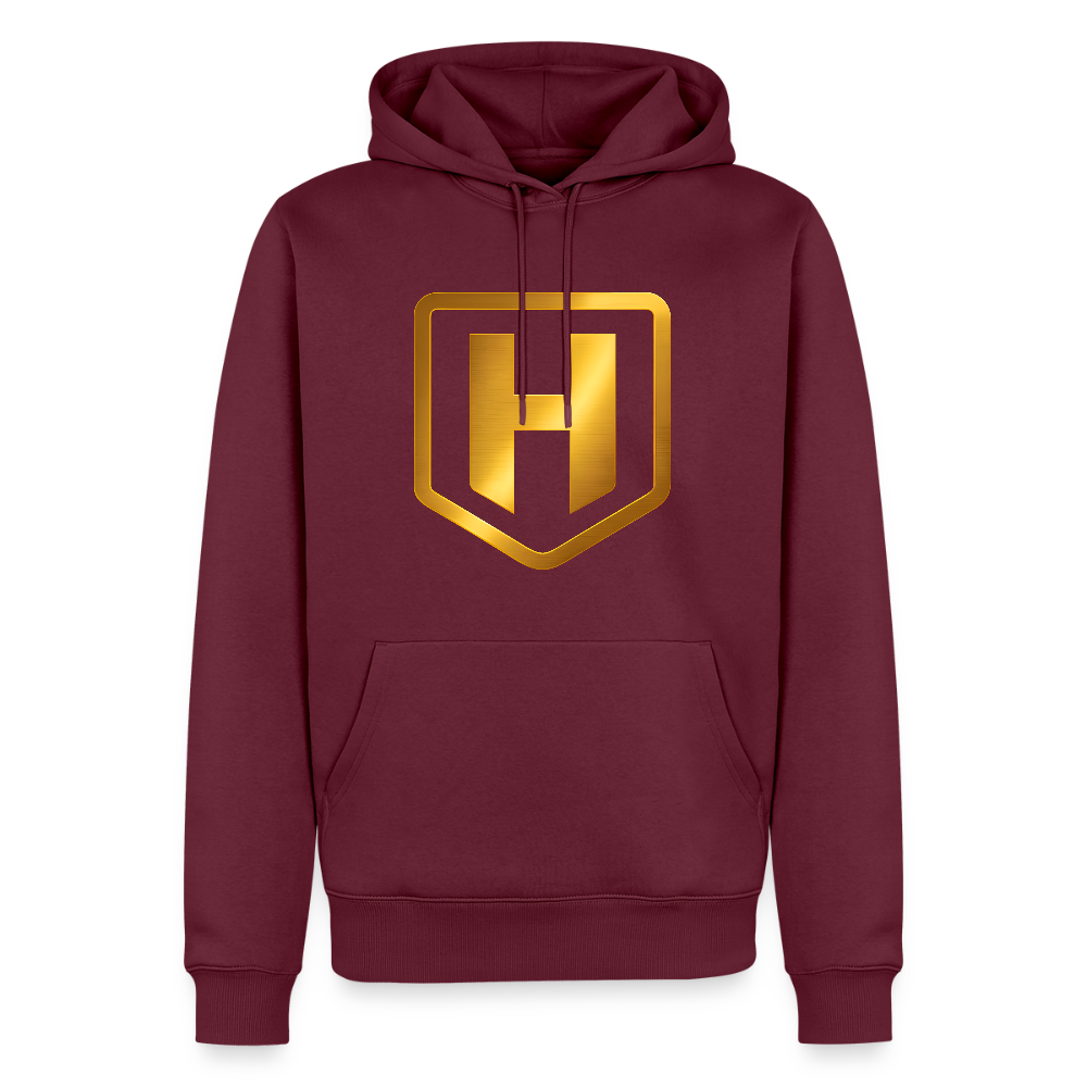Hoodie Hadiraja Logo - vinröd