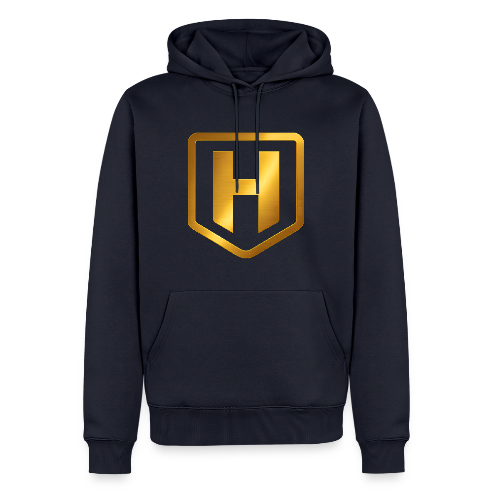 Hoodie Hadiraja Logo - marinblå