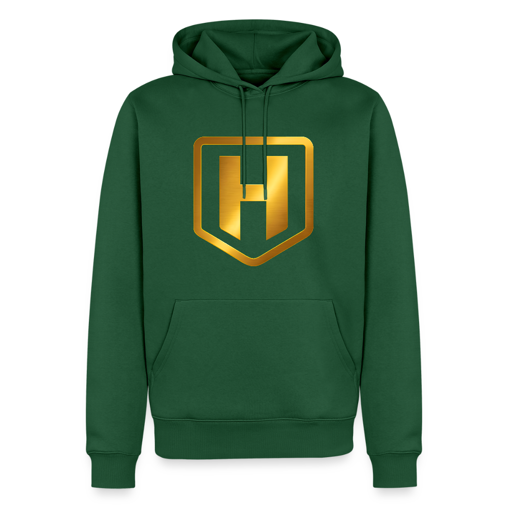 Hoodie Hadiraja Logo - buteljgrön