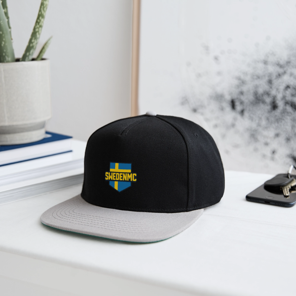Snapbackkeps SwedenMC - svart/grå
