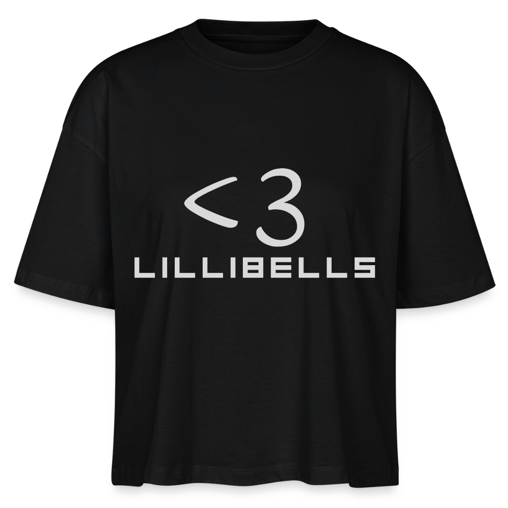T-shirt Nova dam by Lillibells - svart
