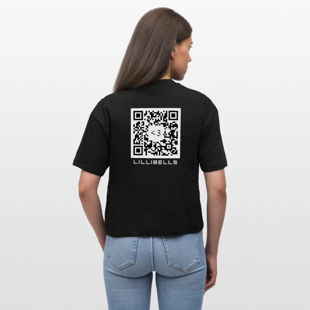 T-shirt Nova dam by Lillibells - svart