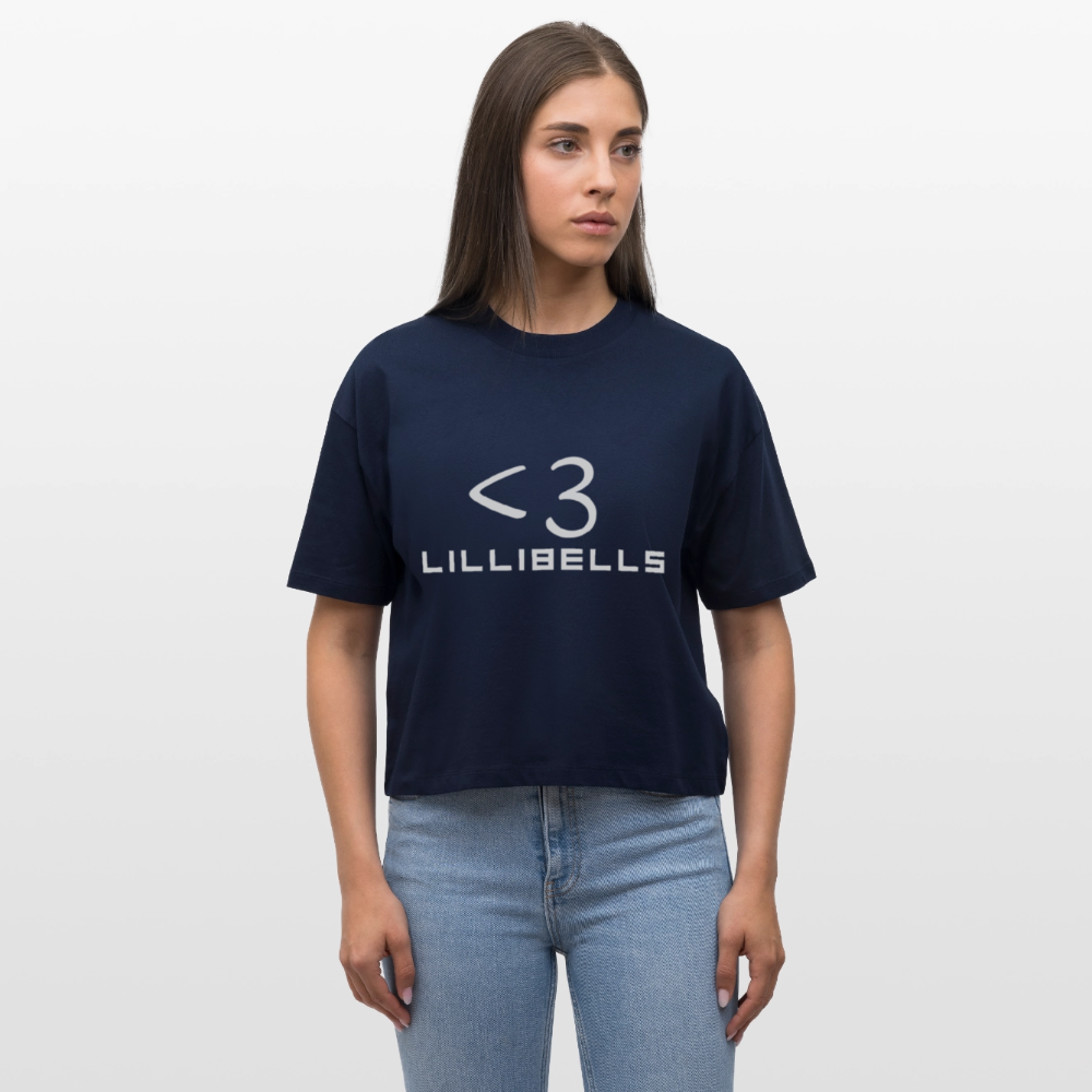 T-shirt Nova dam by Lillibells - marinblått