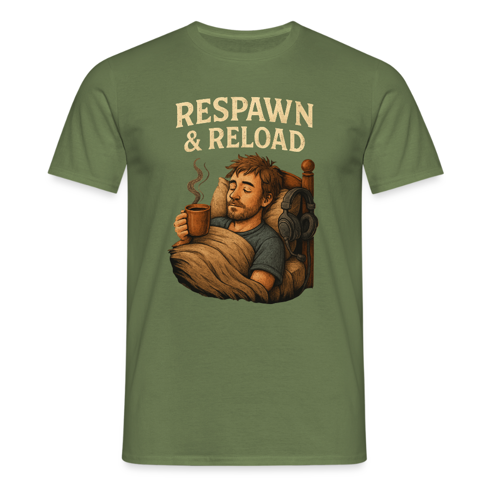 Respawn & Reload | Mysig Gamingtröja för Trötta Pro Players - Streamkungen