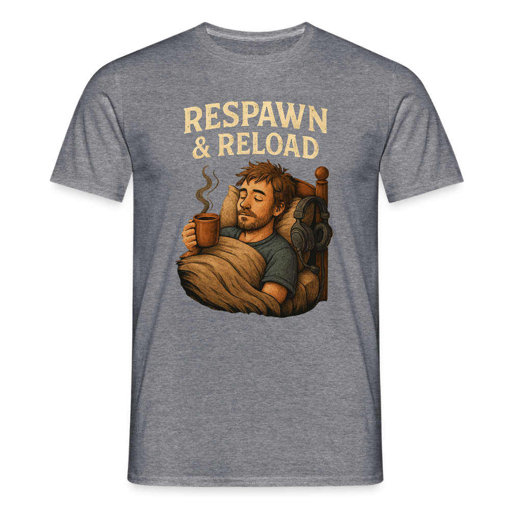 Respawn & Reload | Mysig Gamingtröja för Trötta Pro Players - Streamkungen