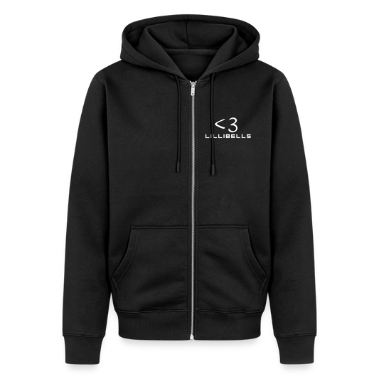 Zipper Hoodie Men Lillibells - svart