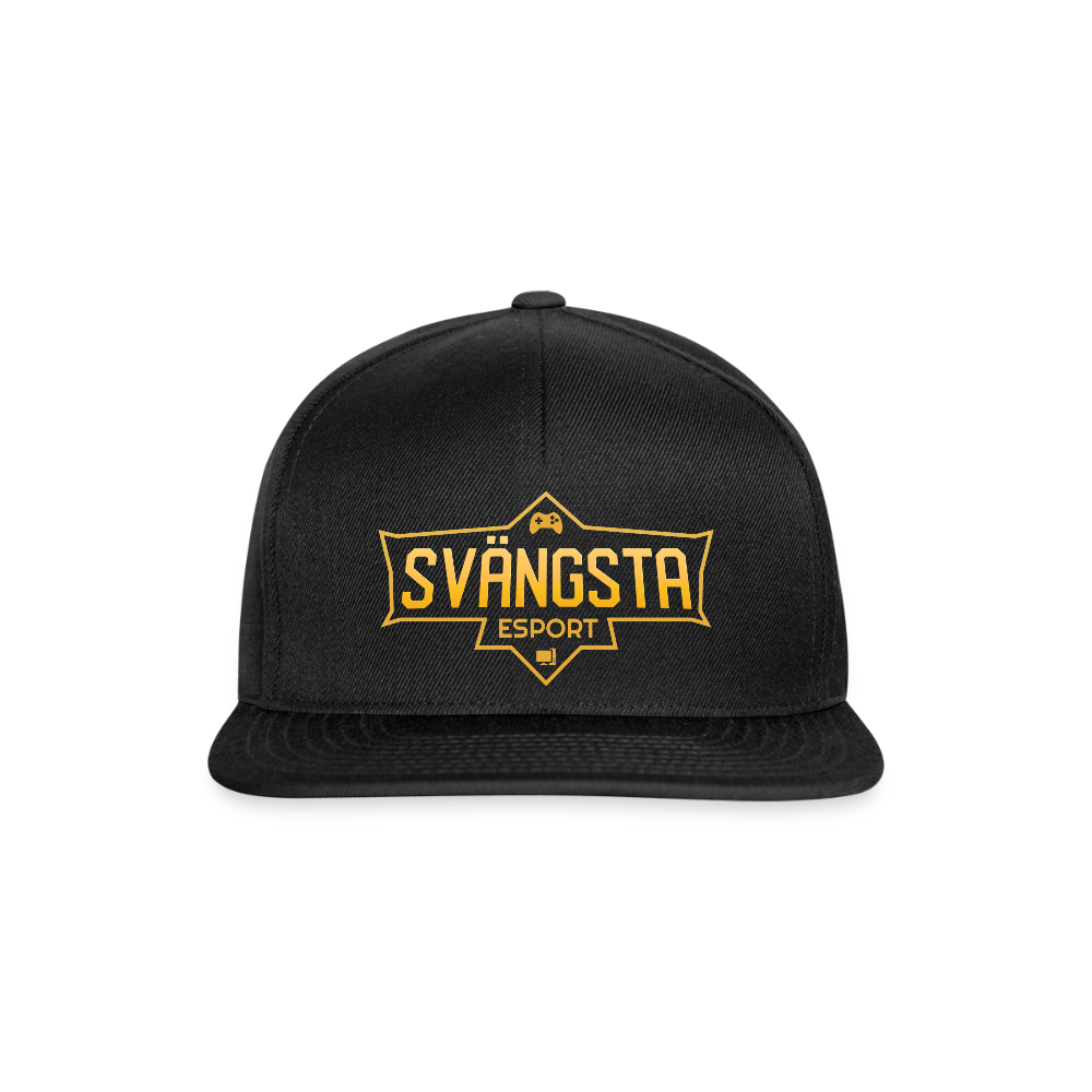 Svängsta Snapback - svart/svart