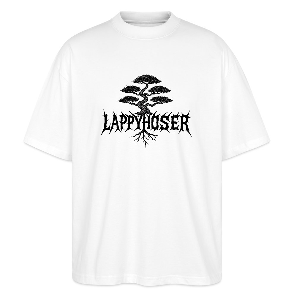 Oversized T-shirt Lappy - vit