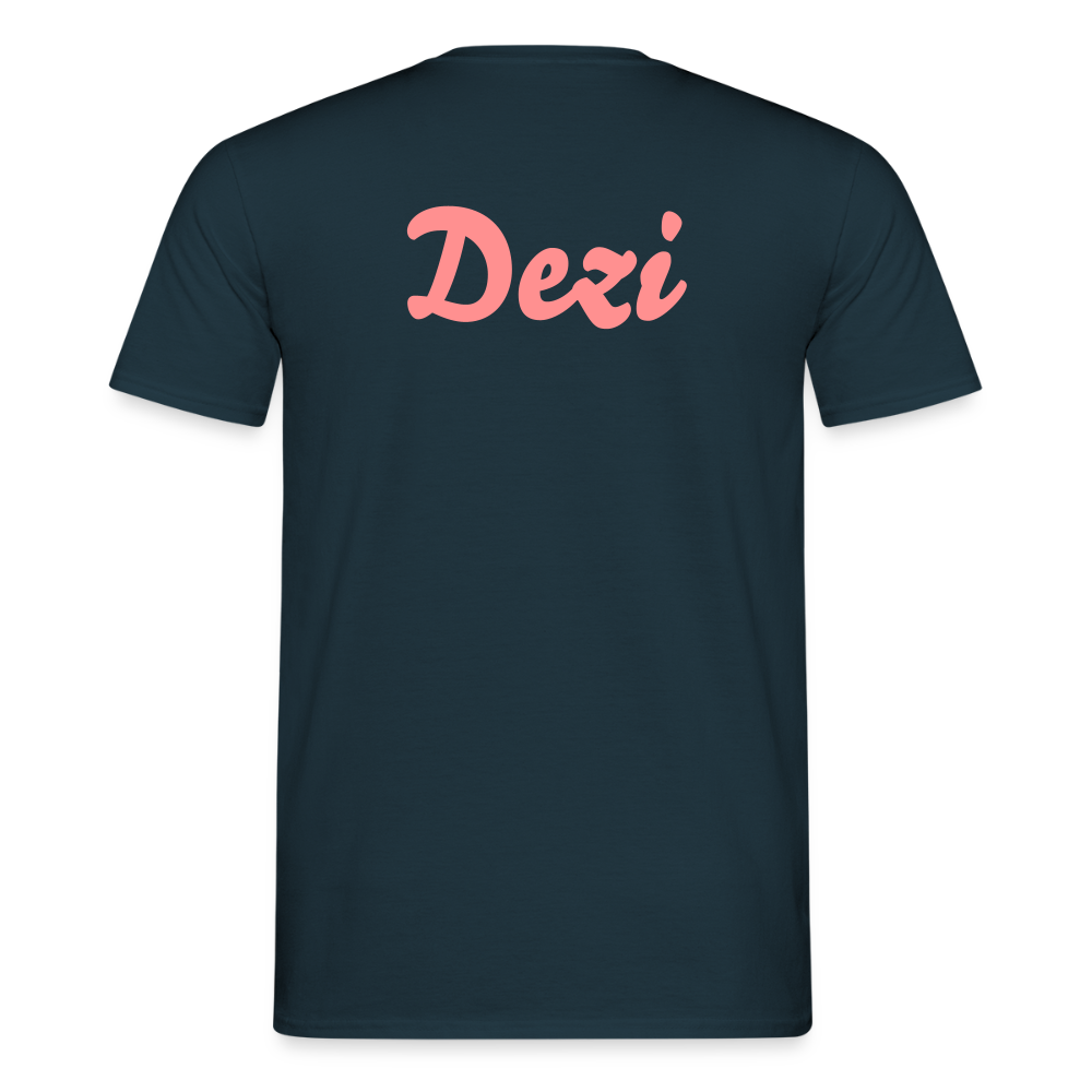 T-shirt Dezi - marinblå