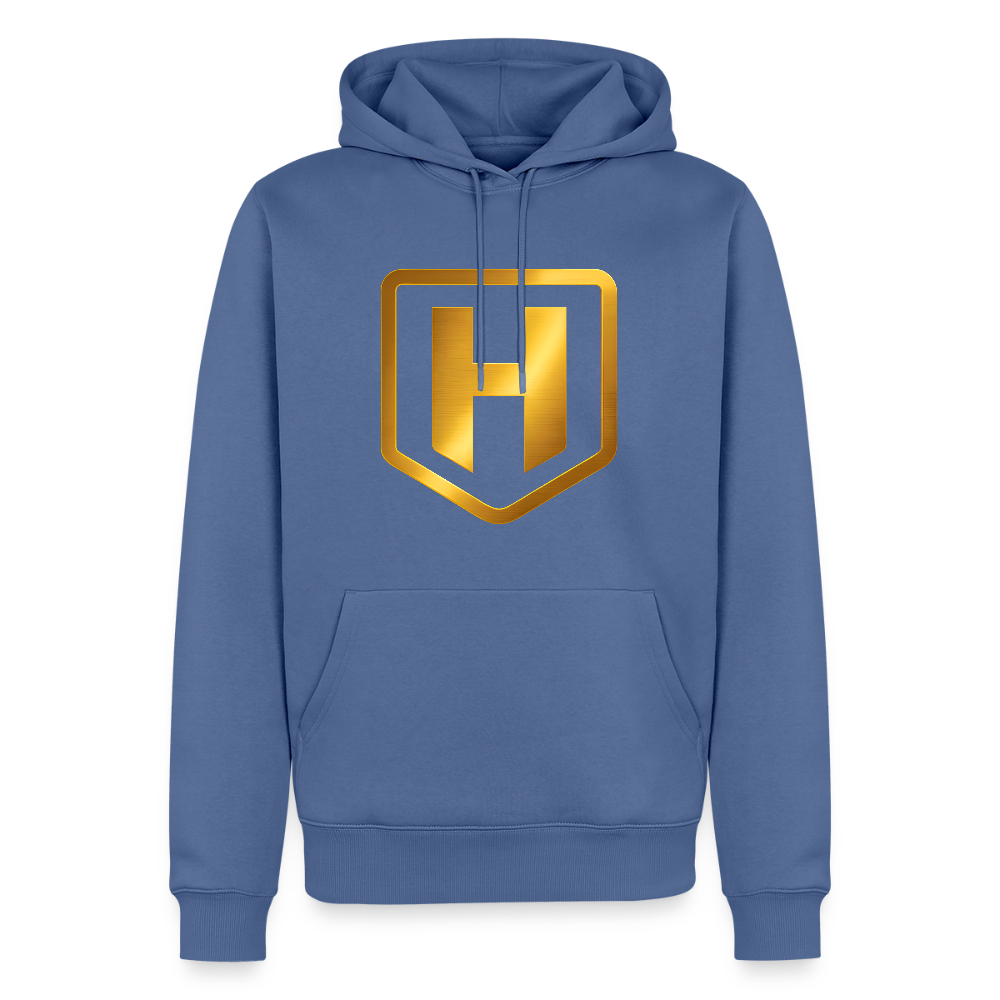 Hoodie Hadiraja Logo - duvblå