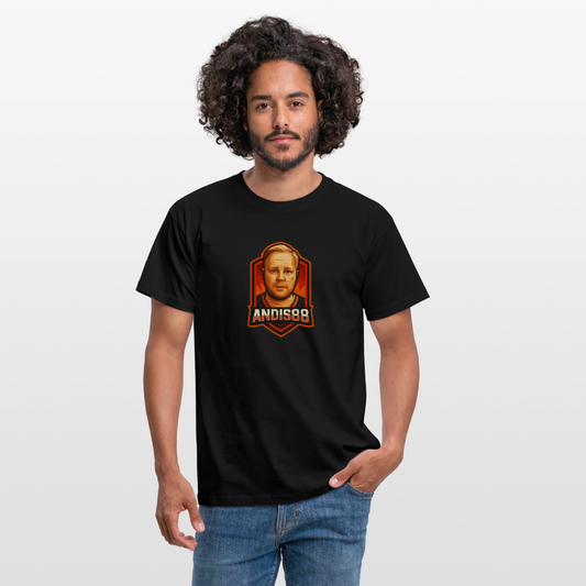 T-shirt Andis - svart