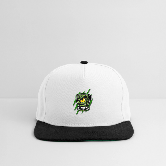 Snapbackkeps EYS - vit/svart