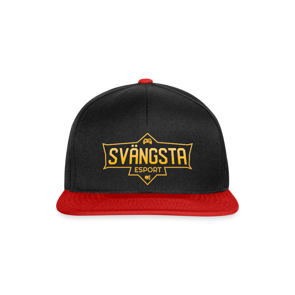 Svängsta Snapback - svart/röd