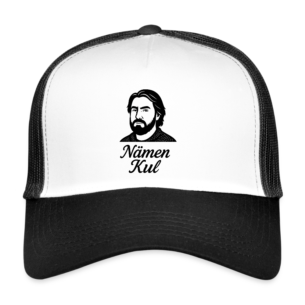 Trucker Cap - Lappy - vit/svart