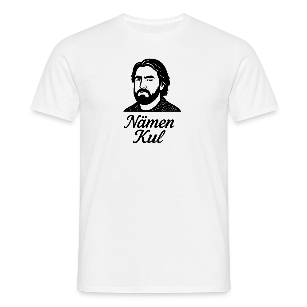 T-shirt herr Lappy - Nämen kul - vit