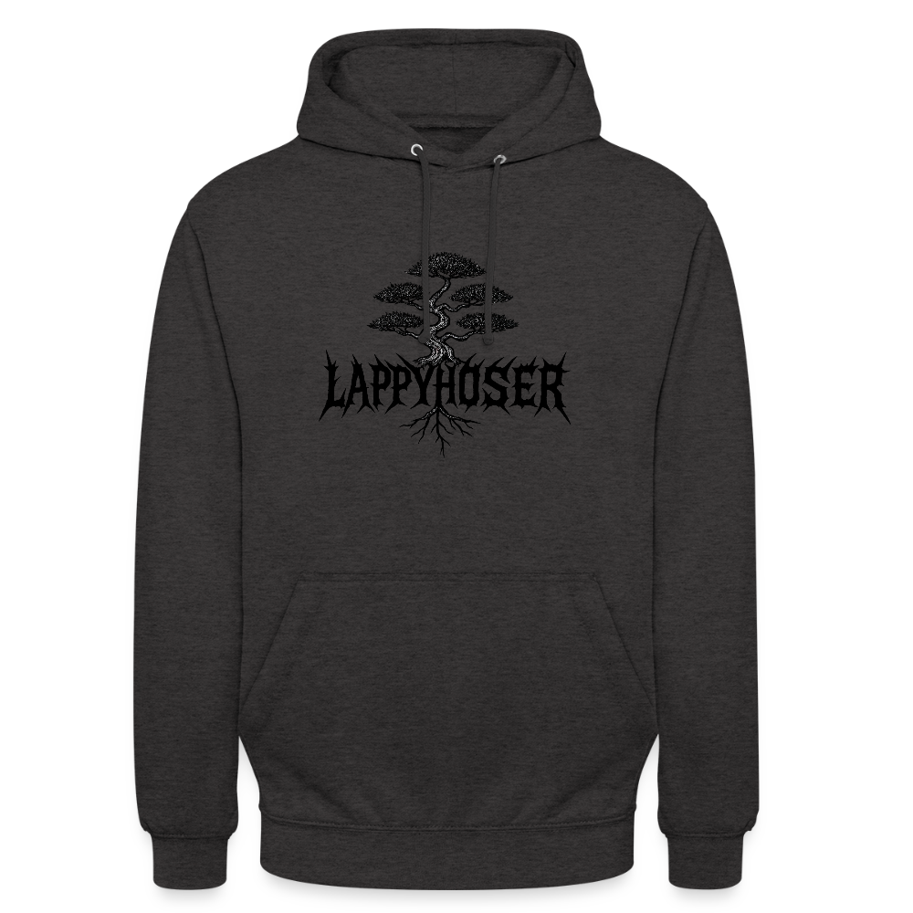 Lappy Metal Hoodie - kolgrå
