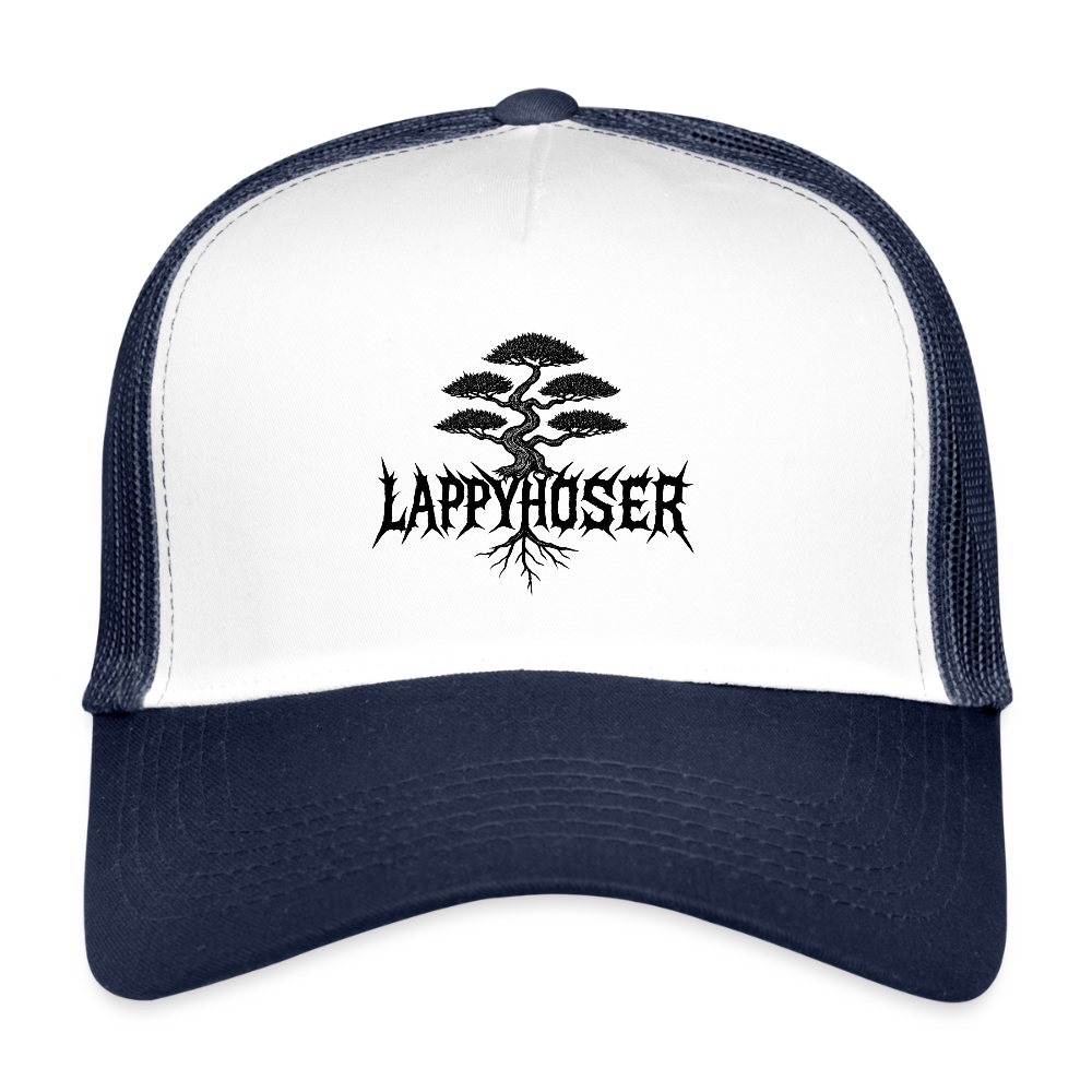 Trucker Cap - Lappy Metal - vit/marinblå