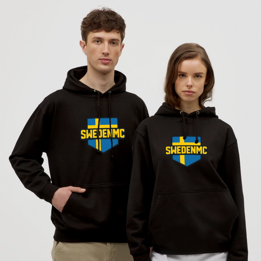 Hoodie SwedenMC - svart