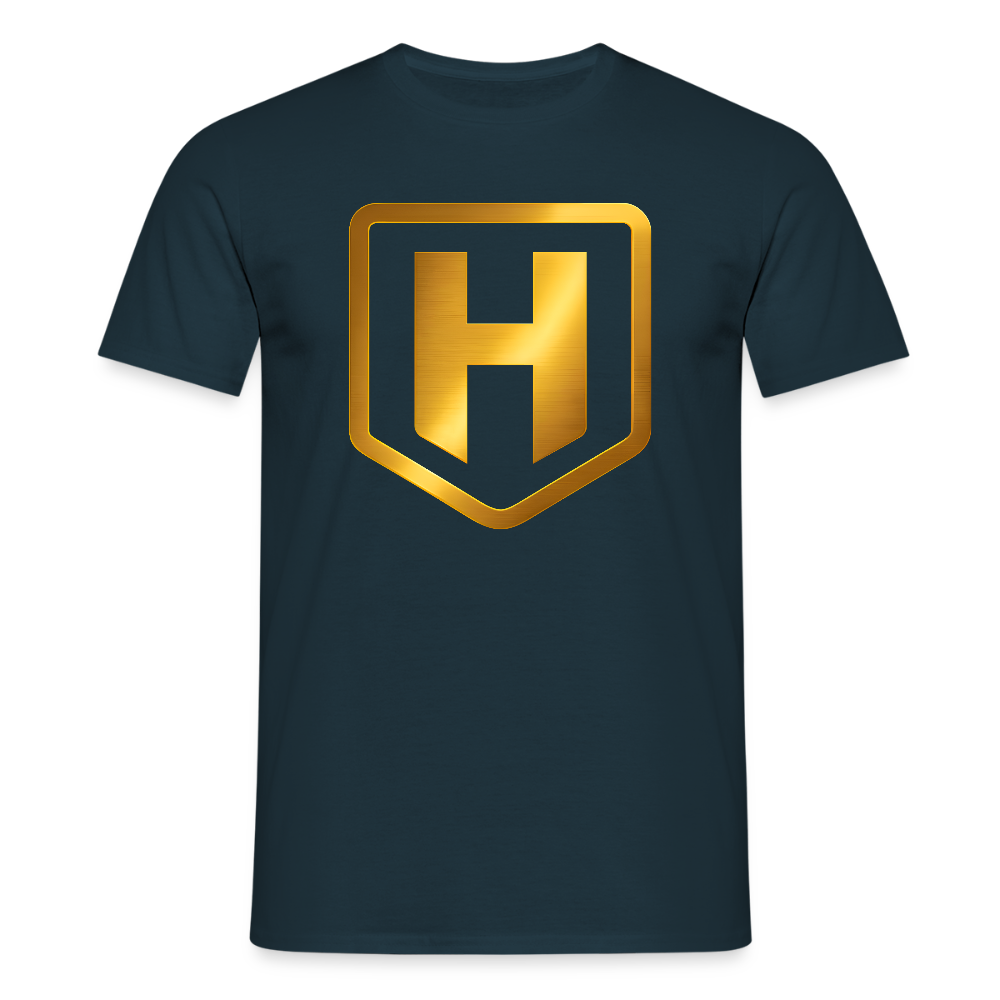 T-shirt Hadiraja Logo - marinblå