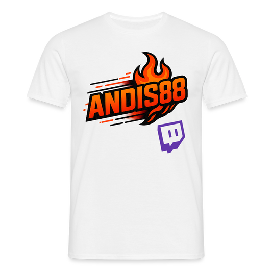 T-shirt AndisFire - vit