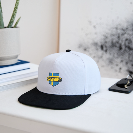Snapbackkeps SwedenMC - vit/svart