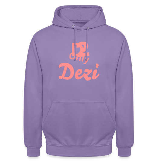 Hoodie Dezi - lavendel