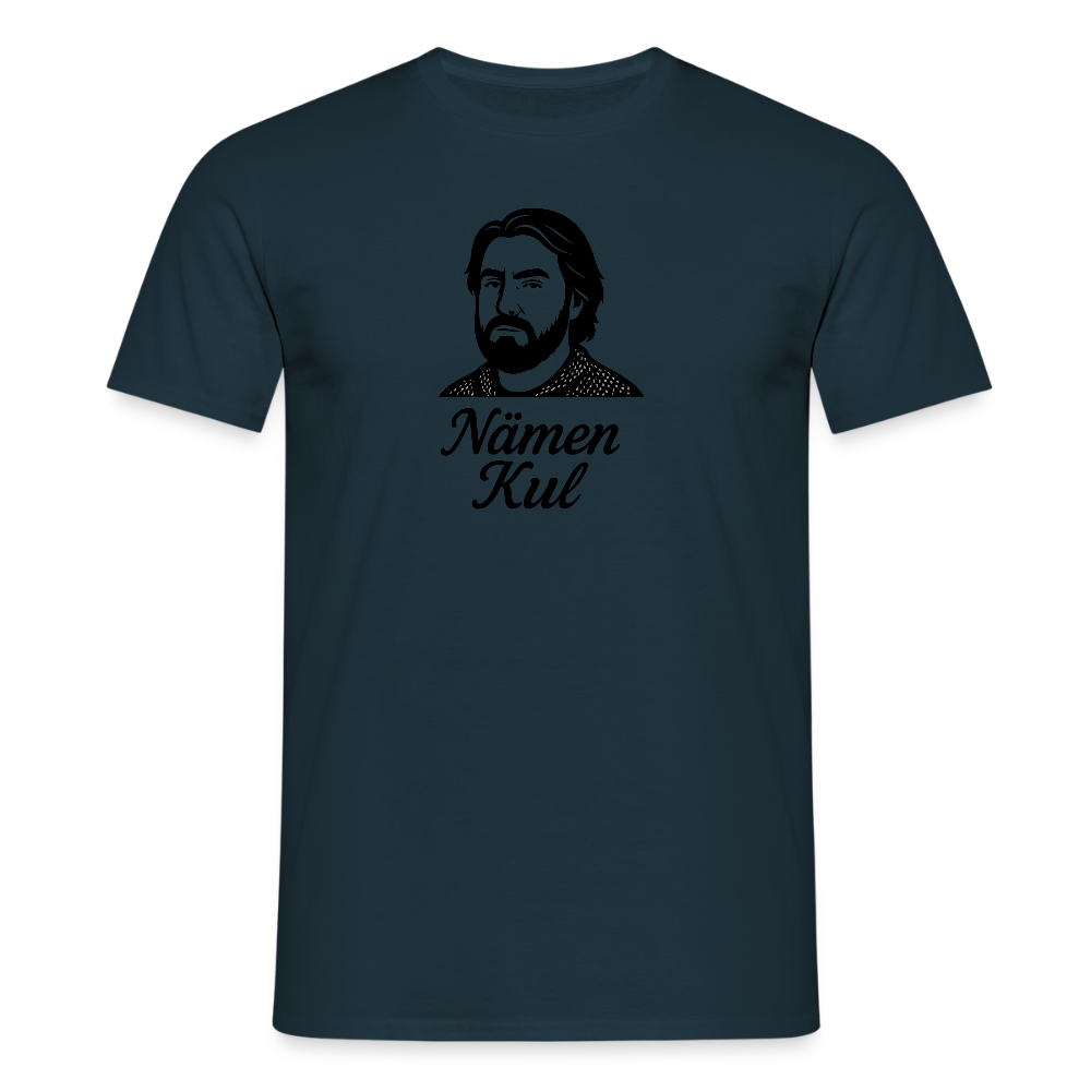 T-shirt herr Lappy - Nämen kul - marinblå