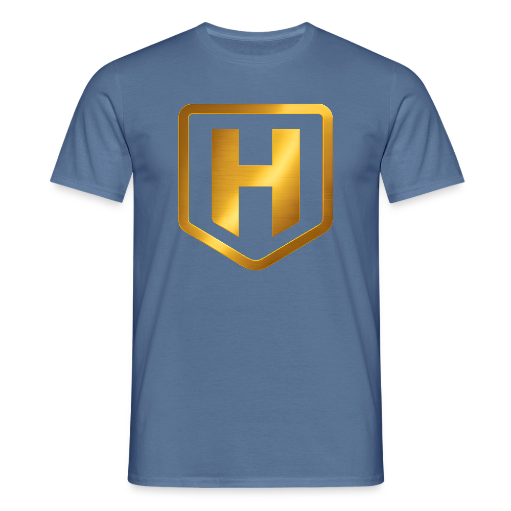 T-shirt Hadiraja Logo - duvblå 