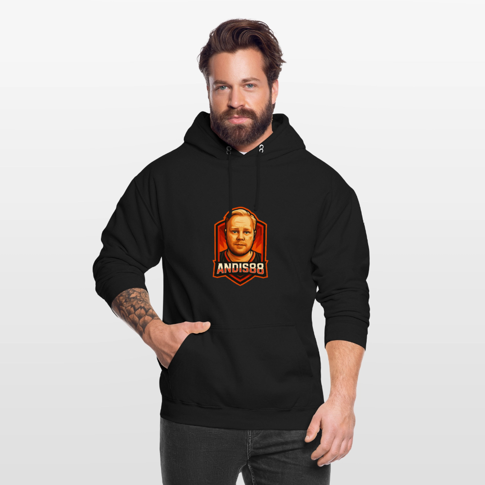 Hoodie Andis - svart