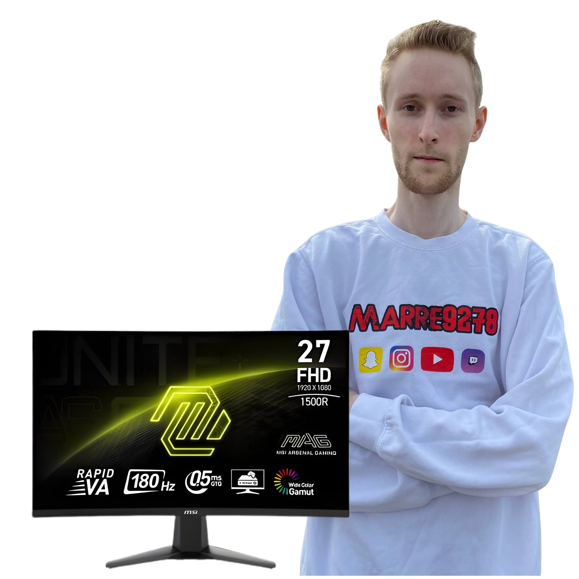 MSI MAG 27C6F 27" by Marre9278 - Streamkungen