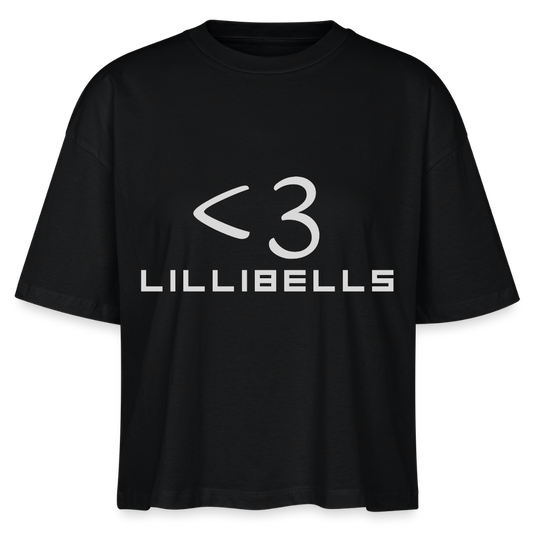 T-shirt Nova dam by Lillibells - svart