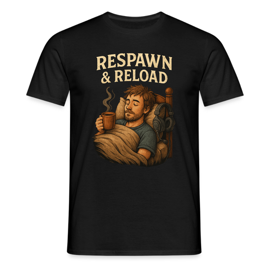 Respawn & Reload | Mysig Gamingtröja för Trötta Pro Players - Streamkungen